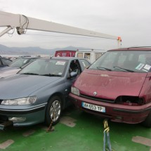 Status of some 2nd hand cars, after we crossed the stormy Gulf of Biscaya